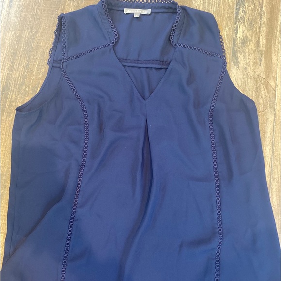 DanielRainn women’s blue tank top sz XL - Picture 1 of 3